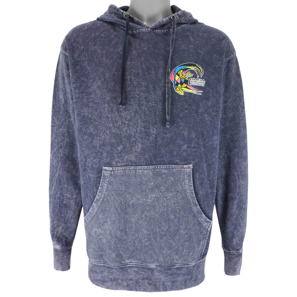 Vintage - O'Neill Surf Shop Hooded Sweatshirt 1990s Large Vintage Retro