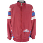 Starter - Colorado Avalanche Windbreaker 1990s Large Vintage Retro Hockey