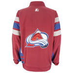 Starter - Colorado Avalanche Windbreaker 1990s Large Vintage Retro Hockey