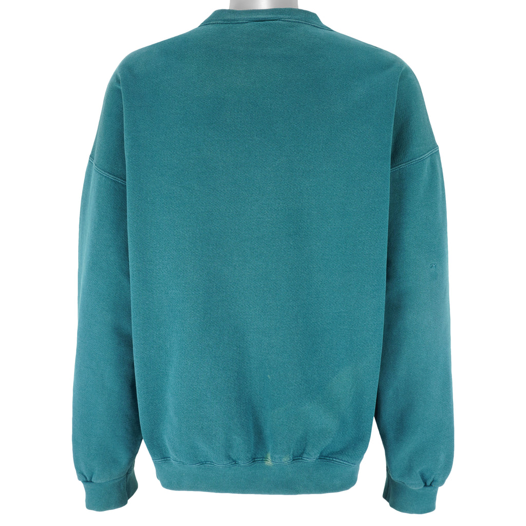 NFL (Logo Athletic) - Philadelphia Eagles Spell-Out Crew Neck Sweatshirt 1990s X-Large Vintage Football