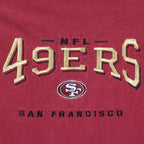 NFL - San Francisco 49ers Embroidered T-Shirt 1990s Large Vintage Retro Football