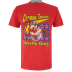 Looney Tunes (Magic Johnson T's) - Tasmanian Devil Single Stitch T-Shirt 1990s Medium Vintage Retro