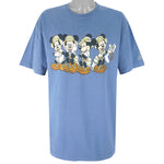Disney - Blue Mickey Disneyland T-Shirt 1990s X-Large Vintage Retro