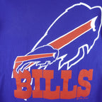 NFL (The Game) - Buffalo Bills Big Logo Single Stitch T-Shirt 1990s Large Vintage Retro Football