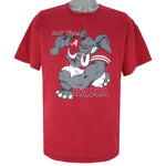 NCAA - Alabama Crimson Tide Big Logo T-Shirt 1990s X-Large Vintage Retro College