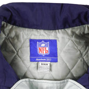 Reebok - New England Patriots Hooded Pullover Jacket 1990s Medium Vintage Retro Football