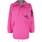 Vintage (Elho) - Pink 1/4 Zip Freestyle Windbreaker 1990s X-Large Vintage Retro