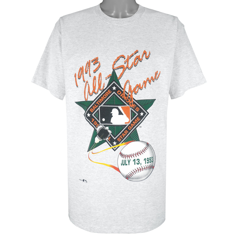 MLB (Nutmeg) - Baltimore Orioles All-Star Game Deadstock T-Shirt 1993 X-Large Vintage Retro Baseball