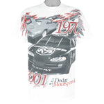 Vintage (AAA) - Dodge Motorsports We're Back All Over Print T-Shirt 2001 Large