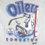 NHL - Edmonton Oilers T-Shirt 1990s X-Large Vintage Retro Hockey