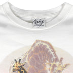 Vintage (Turner) - Safari Giraffe Animal Printed T-Shirt 1990s Large Vintage Retro
