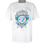 Starter - Toronto Blue Jays World Champions T-Shirt 1992 X-Large Vintage Retro Baseball