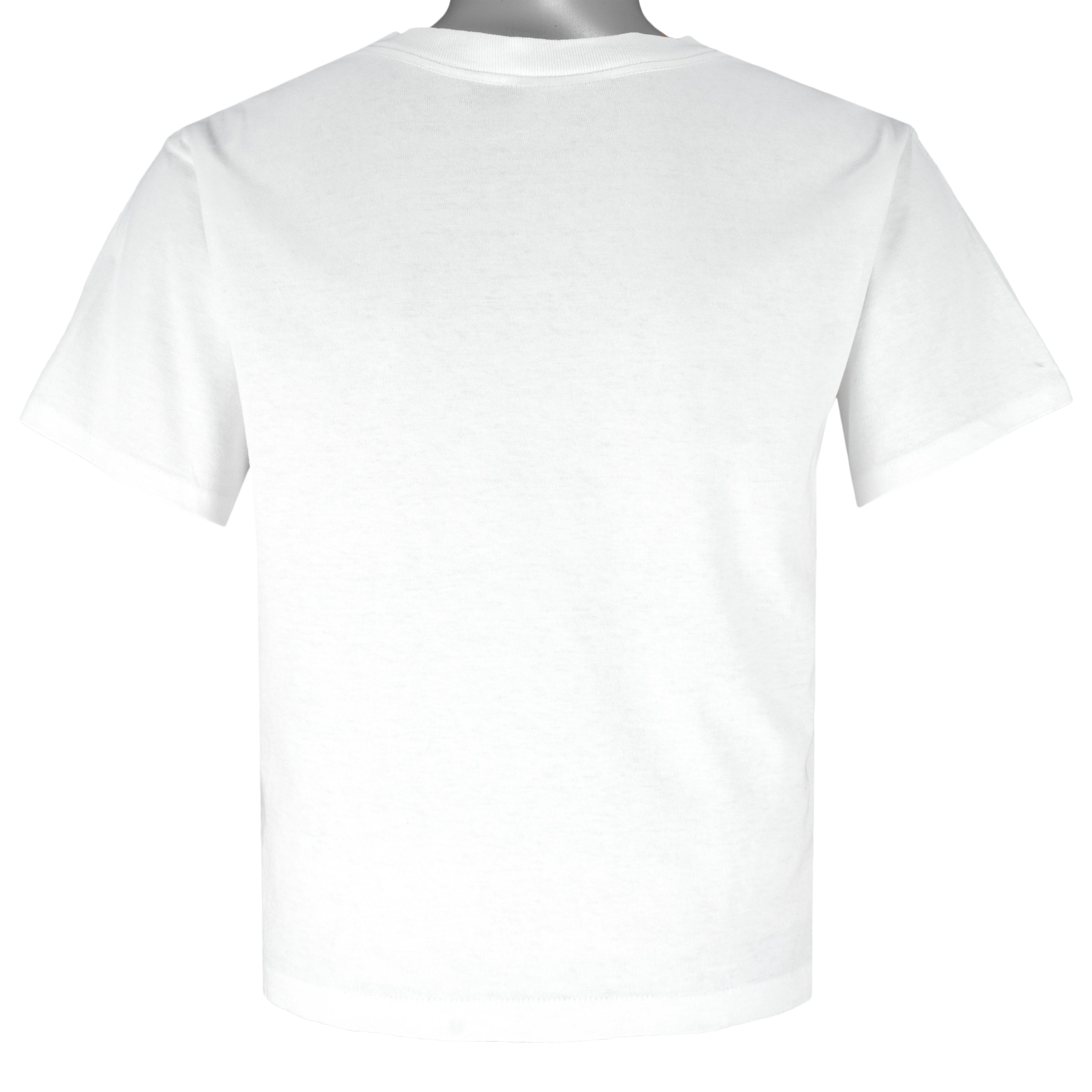 Vintage - White Panama Jack T-Shirt 1990s Medium Vintage Retro