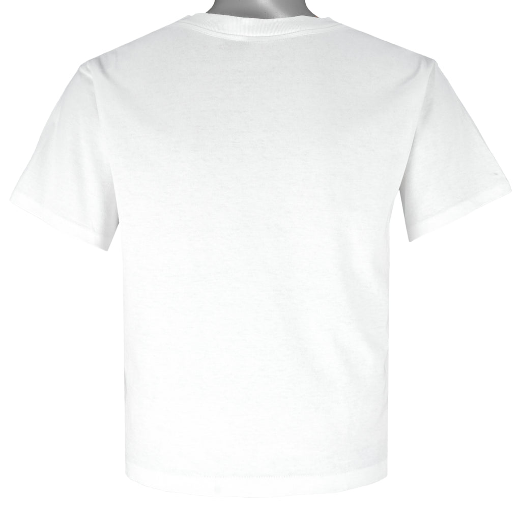 Vintage - White Panama Jack T-Shirt 1990s Medium Vintage Retro