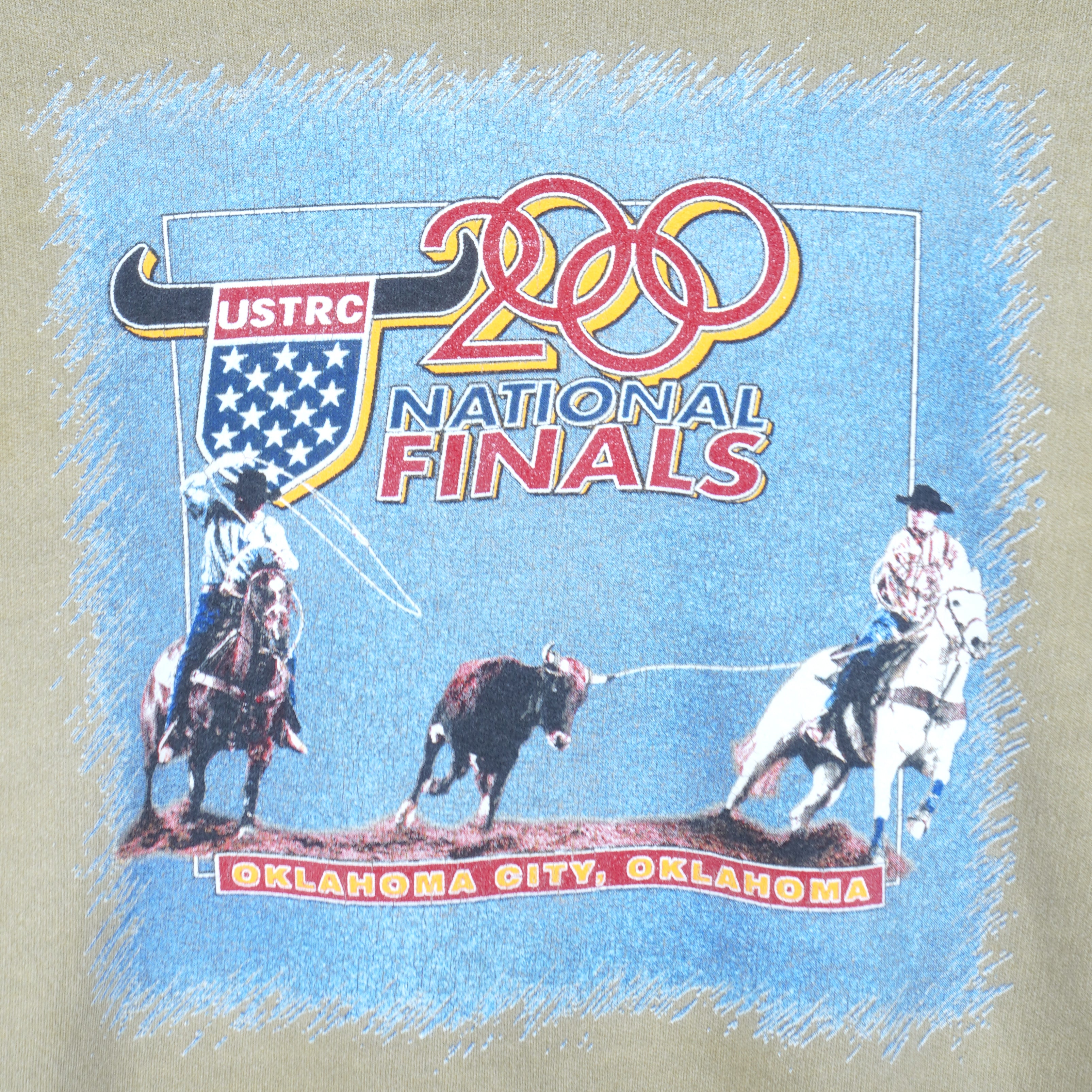 Vintage (Flash) - USTRC National Final Crew Neck Sweatshirt 1990s Large Vintage Retro