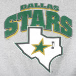 NHL (Lee) - Dallas Stars Embroidered Crew Neck Sweatshirt 1990s Medium Vintage Retro Hockey