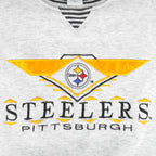 NFL - Pittsburgh Steelers Embroidered Crew Neck Sweatshirt 1990s Large Vintage Retro Football