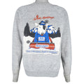 Vintage (Artex) - Bud Light Spuds Mackenzie The Original Party Animal Sweatshirt 1987 Large Vintage Retro
