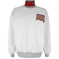 NFL (Majestic) - San Francisco 49ers Spell-Out Turtleneck Sweatshirt 1990s X-Large Vintage Retro Football