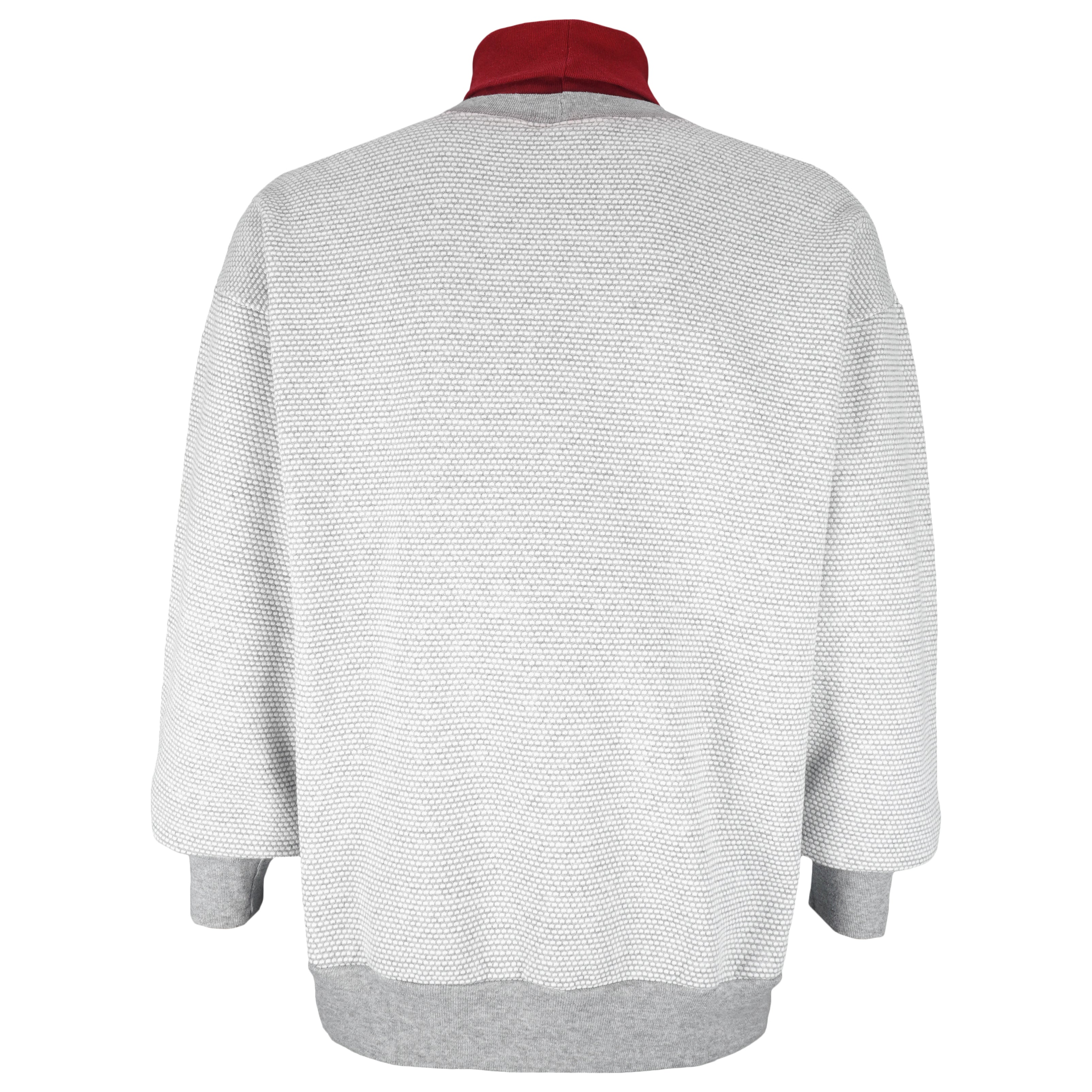 NFL (Majestic) - San Francisco 49ers Spell-Out Turtleneck Sweatshirt 1990s X-Large Vintage Retro Football