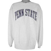 NCAA (Galt Sand) - Penn State Spell-Out Crew Neck Sweatshirt 1990s Large Vintage Retro Football College
