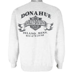 Harley Davidson - The Rest Is Just Details Crew Neck Sweatshirt 1996 Large Vintage Retro