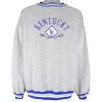 NCAA (Midwest) - Kentucky Wildcats Embroidered Sweatshirt 1990s X-Large Vintage Retro Football College