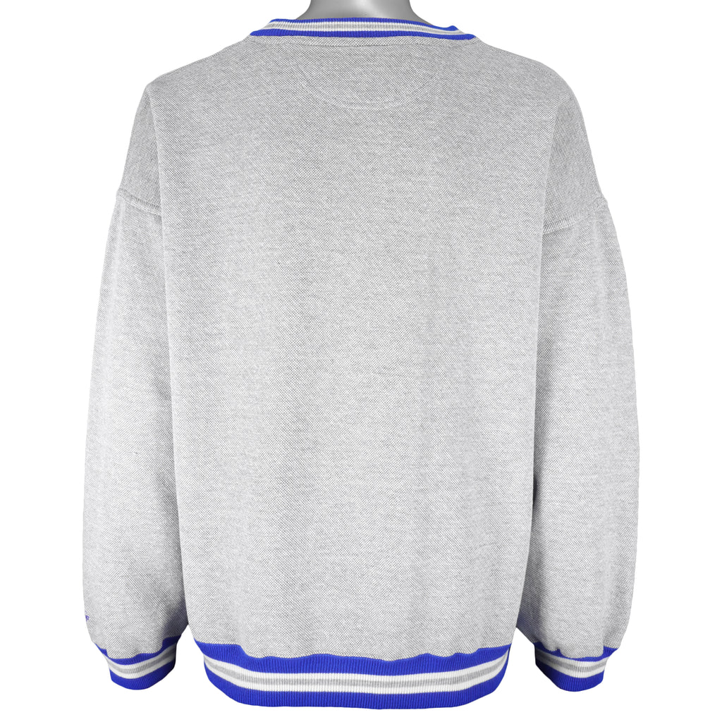 NCAA (Midwest) - Kentucky Wildcats Embroidered Sweatshirt 1990s X-Large Vintage Retro Football College