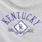 NCAA (Midwest) - Kentucky Wildcats Embroidered Sweatshirt 1990s X-Large Vintage Retro Football College