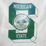 NCAA (Riddle) - Michigan State Spartans Crew Neck Sweatshirt 1990s XX-Large Vintage Retro Football College