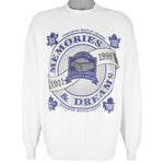 NHL (Bulletin) - Toronto Maple Leafs Crew Neck Sweatshirt 1999 Large Vintage Retro Hockey