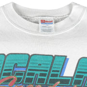 NASCAR (Hanes) - Ocala Florida Speedway Sweatshirt 1990s Large Vintage Retro
