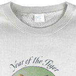 Vintage - Year of the Tiger Crew Neck Sweatshirt 1998 X-Large Vintage Retro
