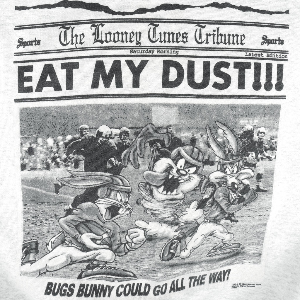 Looney Tunes (Signal Sport) - Bugs Bunny Could Go All The Way Sweatshirt 1995 Large Vintage Retro Football