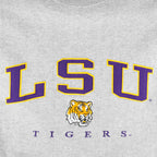 NCAA (NCC) - LSU Tigers Embroidered Crew Neck Sweatshirt 1990s XX-Large Vintage Retro Football College