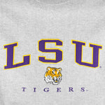 NCAA (NCC) - LSU Tigers Embroidered Crew Neck Sweatshirt 1990s XX-Large Vintage Retro Football College