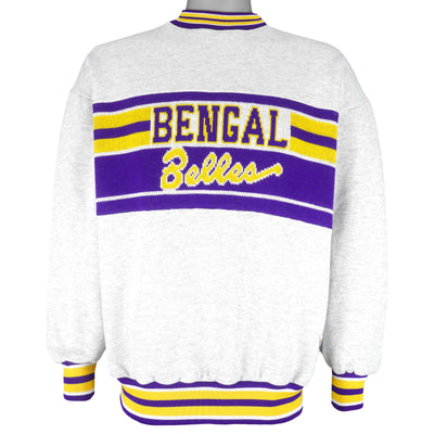 NCAA (Varsity) - LSU Bengal Belles Crew Neck Sweatshirt 1990s Large
