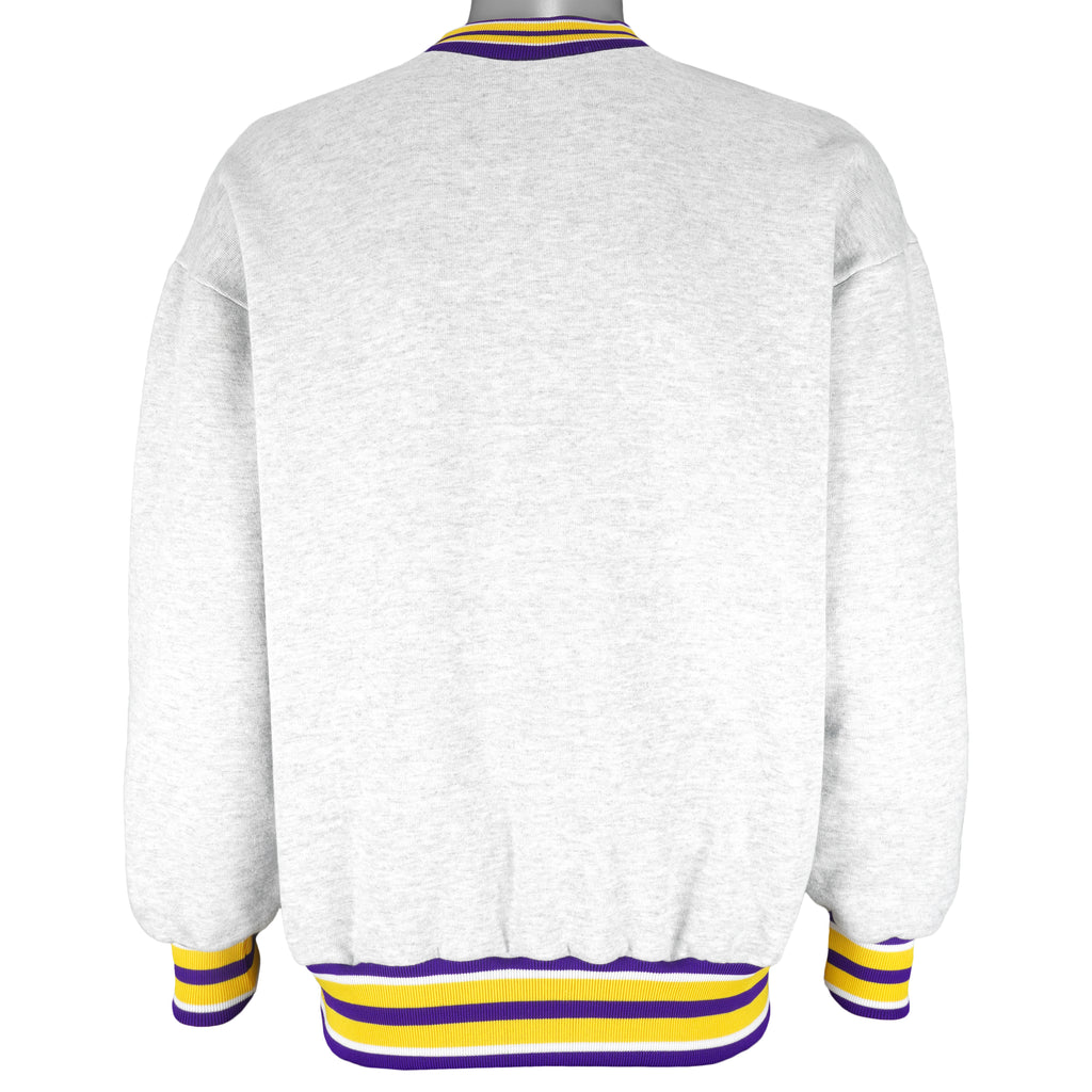 NCAA (Varsity) - LSU Bengal Belles Crew Neck Sweatshirt 1990s Large Vintage Retro Football College