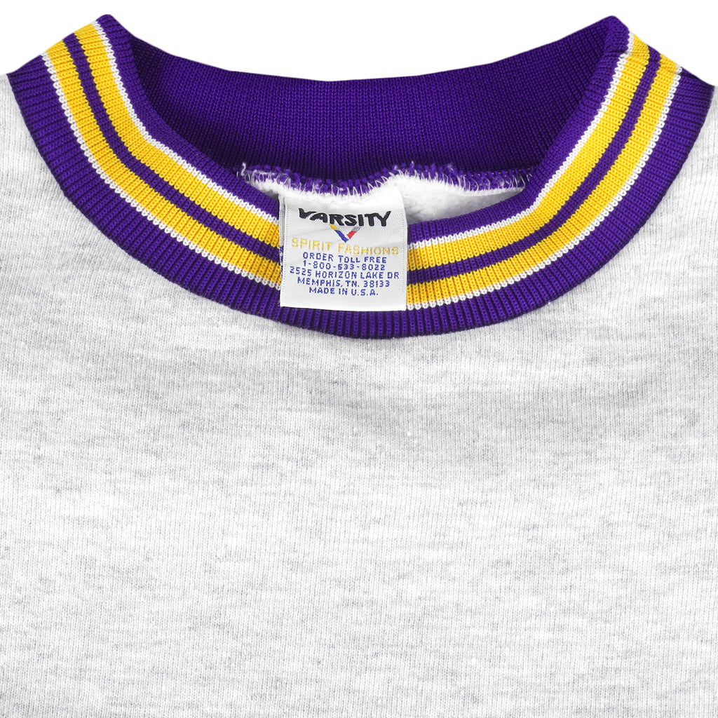 NCAA (Varsity) - LSU Bengal Belles Crew Neck Sweatshirt 1990s Large Vintage Retro Football College