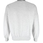 Vintage (QG) - Grey Canada Wildlife Crew Neck Sweatshirt 1990s Medium Vintage Retro