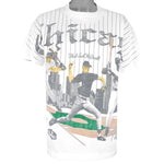 MLB (Anvil) - Chicago White Sox Black Jack McDowell T-Shirt 1990s X-Large Vintage Retro Baseball