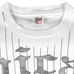 MLB (Anvil) - Chicago White Sox Black Jack Mc Dawell T-Shirt 1990s X-Large Vintage Retro Baseball