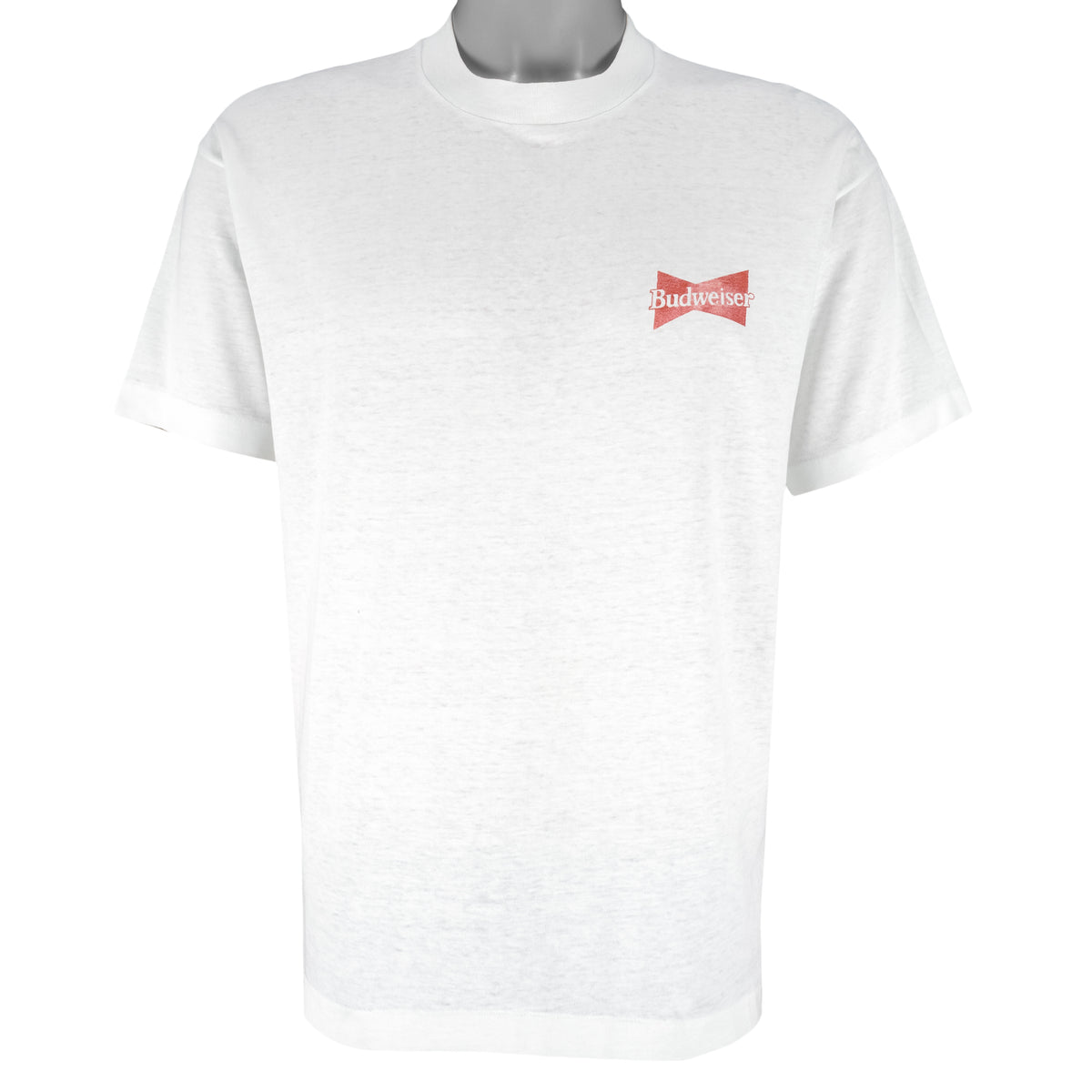 Vintage (Budweiser) - This Bud For You Alligator Single Stitch T-Shirt 1990s Medium Vintage Retro