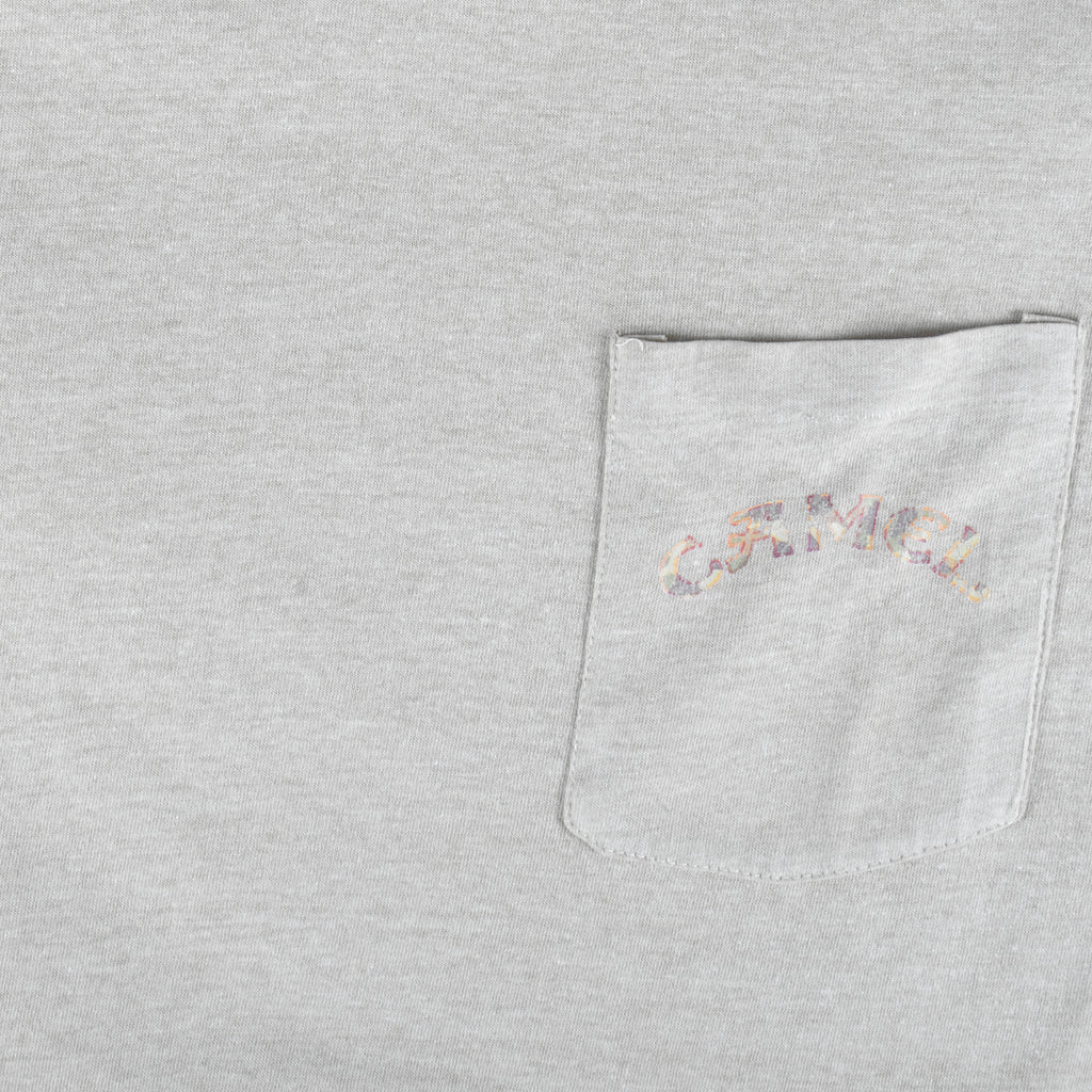 Vintage (Camel) - Joe Camel in Camouflage T-Shirt 1992 X-Large Vintage Retro