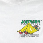 Vintage - Big Johnson Pup Tents Single Stitch T-Shirt 1990s Large Vintage Retro