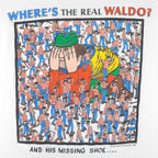 Vintage - Where's The Real Waido Single Stitch T-Shirt 1990s Large Vintage Retro