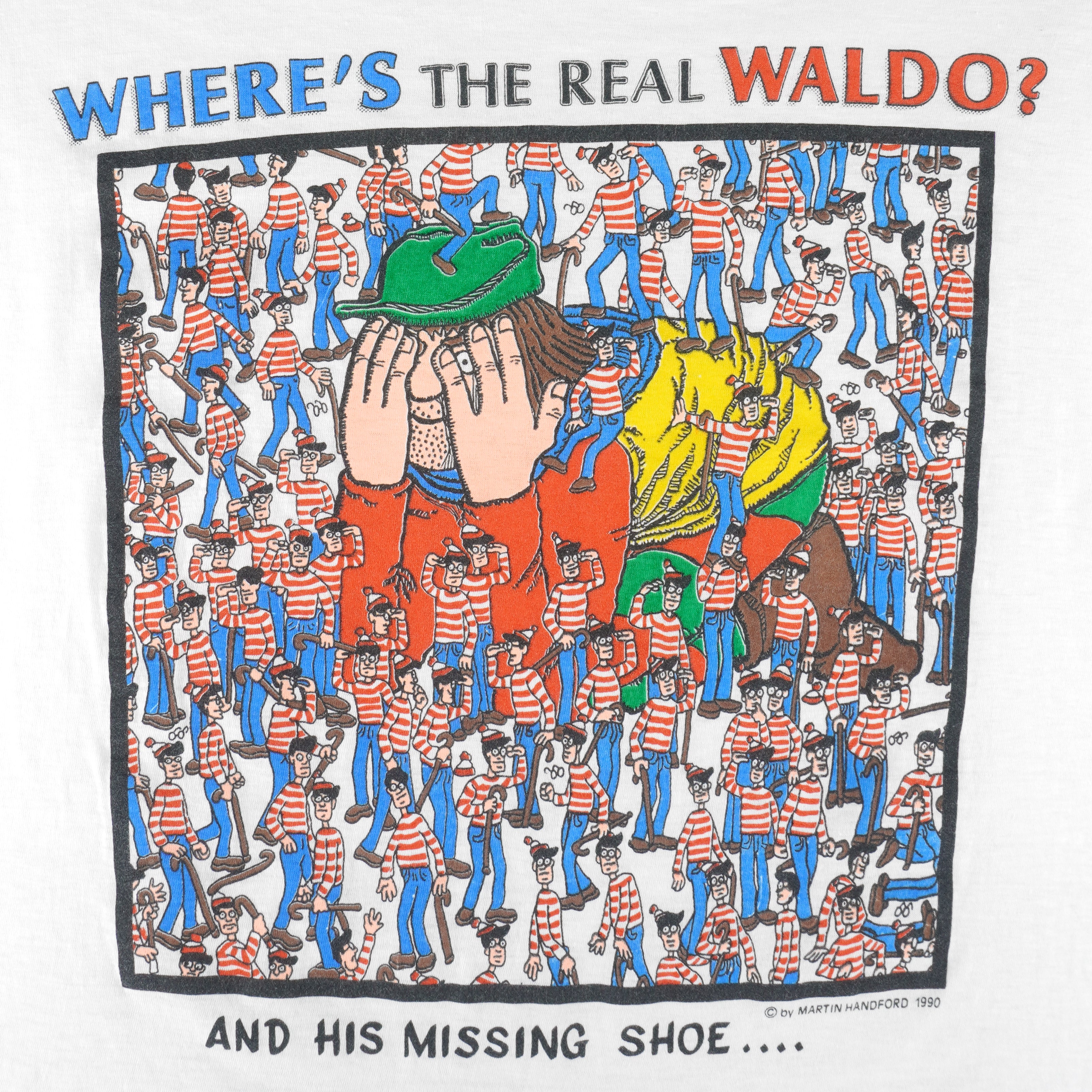 Vintage - Where's The Real Waido Single Stitch T-Shirt 1990s Large Vintage Retro