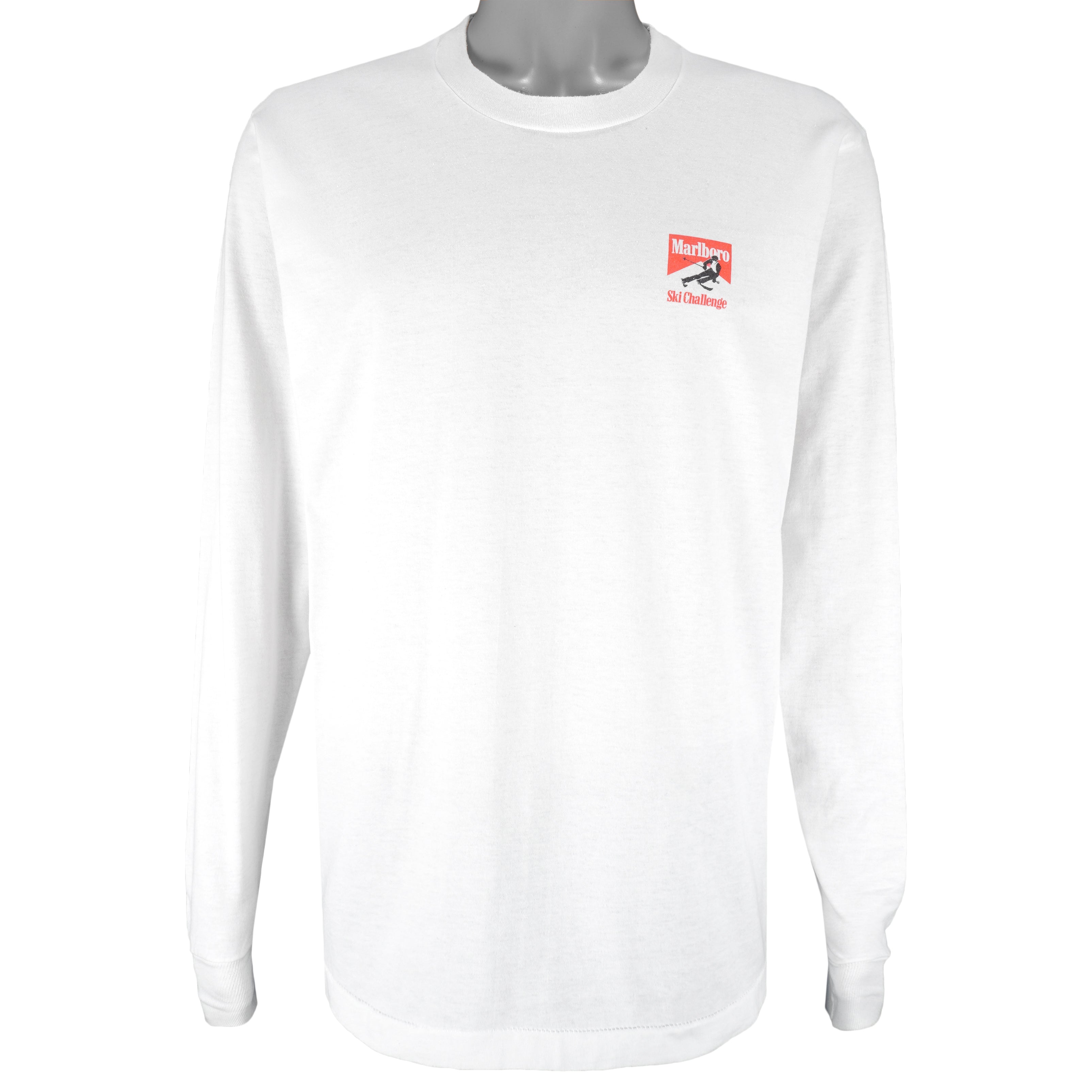 Vintage (Marlboro) - Ski Challenge Long Sleeved Shirt 1990s X-Large Vintage Retro