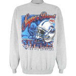 NFL (Logo Athletic) - Tennessee Titans Helmet Crew Neck Sweatshirt 1999 X-Large