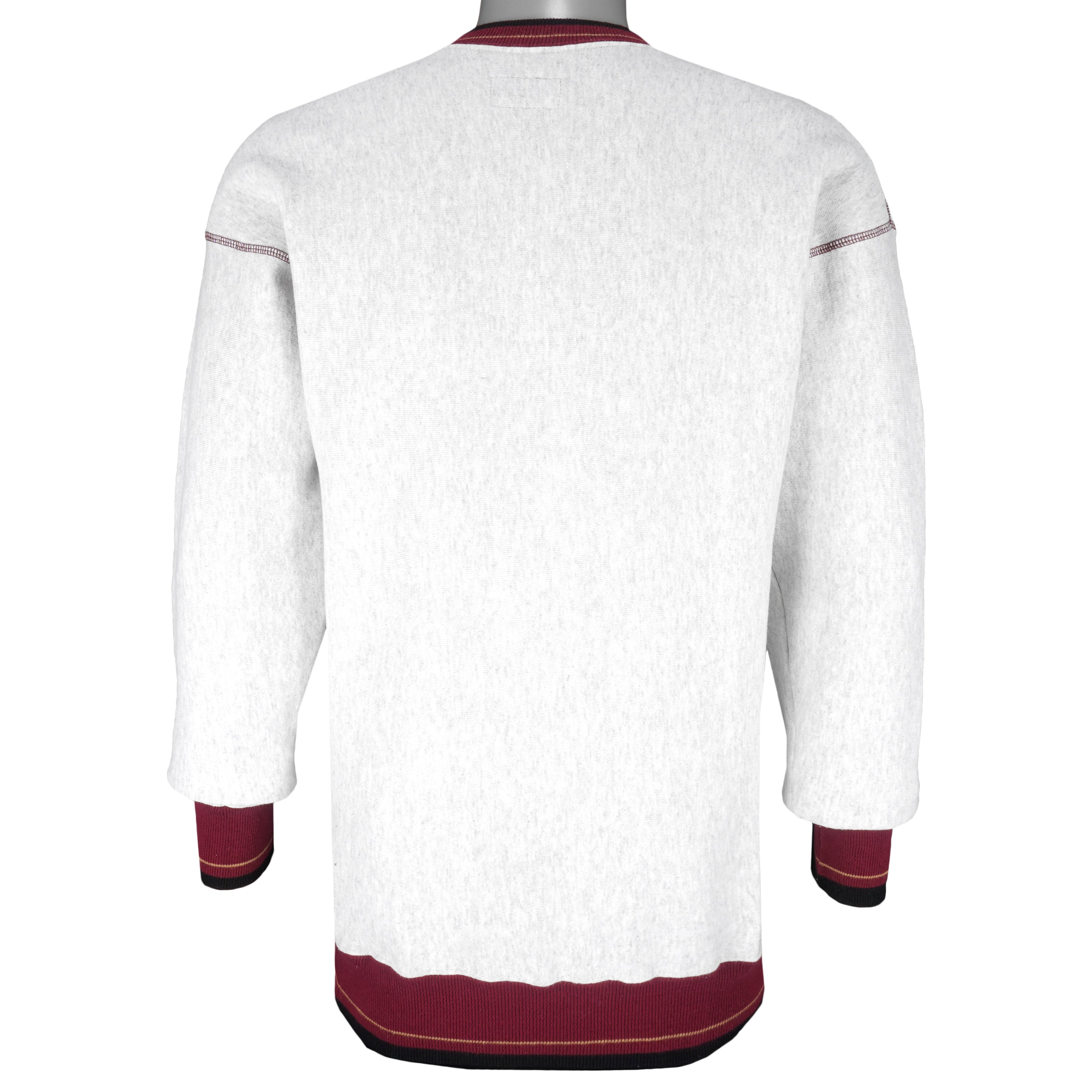 NFL (Legends) - San Francisco 49ers Embroidered Crew Neck Sweatshirt 1990s Medium